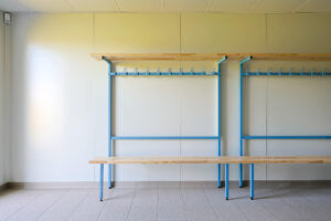 Vestiaires modulaire Les Achards - Vestiaire joueurs